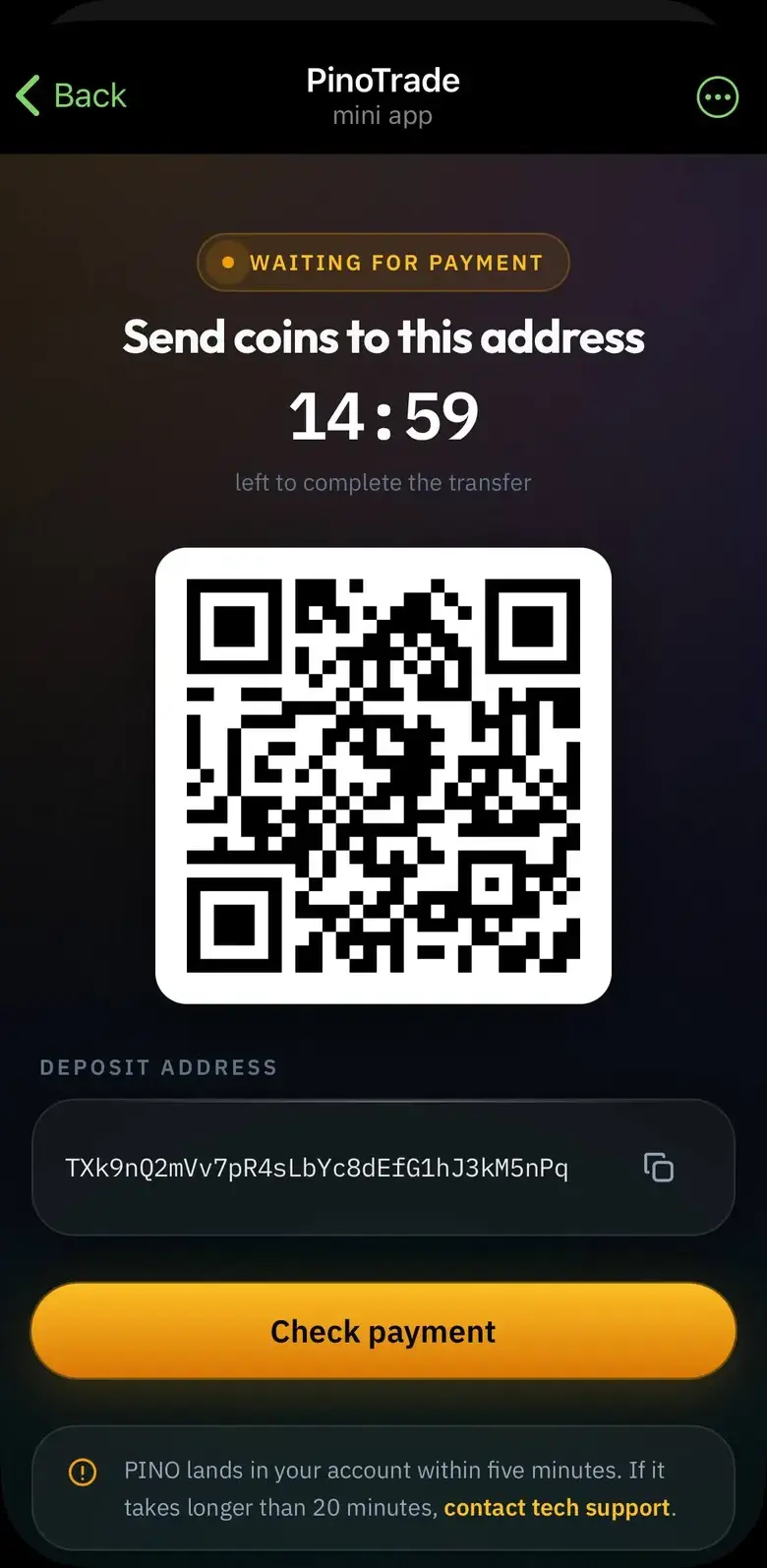 PinoTrade — screen 5
